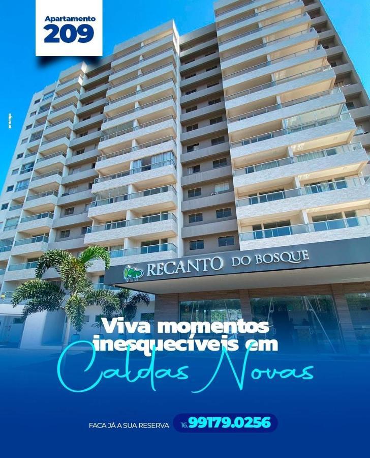 Caldas Novas - Recanto Do Bosque Flat Service Ap209 Exterior photo